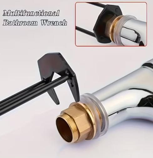 2 Pcs Dual Head Sink Wrench